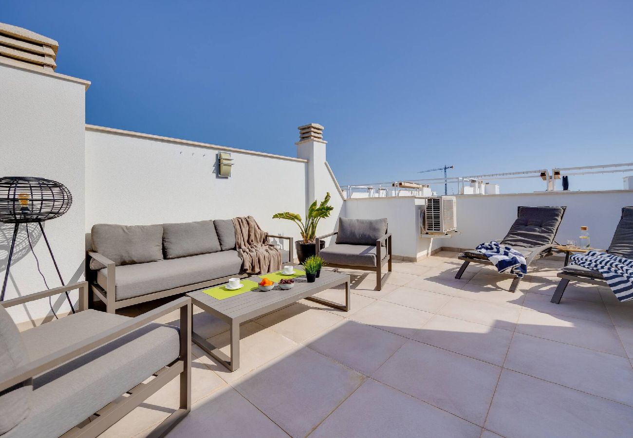 Apartment in Torre de la Horadada - CB Living - Stylish Home & Rooftop Terrace