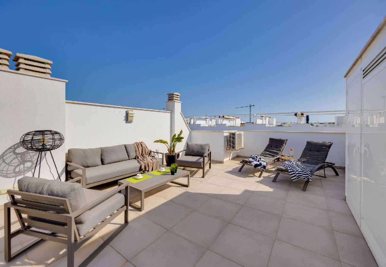 Apartment in Torre de la Horadada - CB Living - Stylish Home & Rooftop Terrace